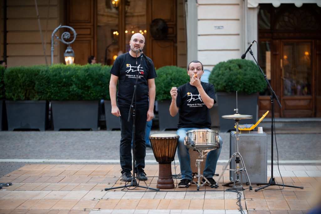 Soffro di Realtà Aumentata - Piazza Carignano - 23 Giugno 2018